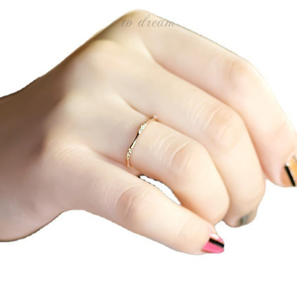 Gold Plated Pcs Delicate Indie Jewelry Rings