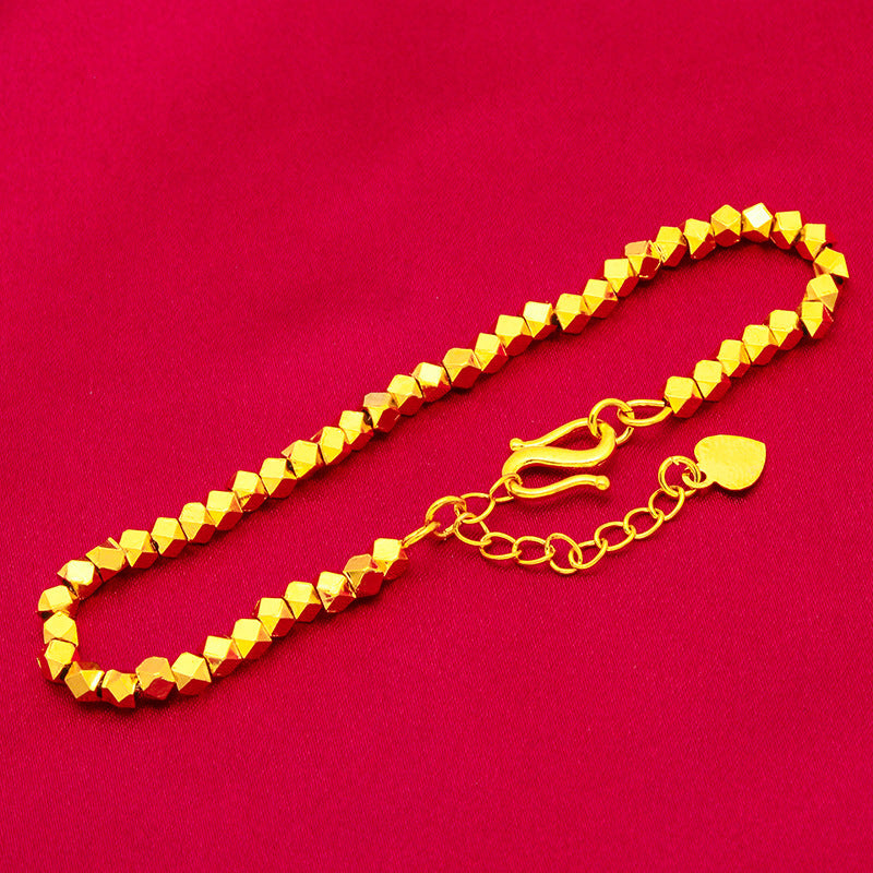 Mode féminine Petty Gold Deux Bracelets Placer Vietnam