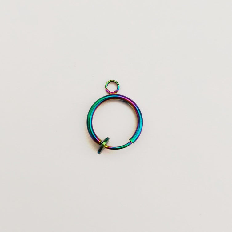 With Spring Invisible Without Pierced Single Ear Clip