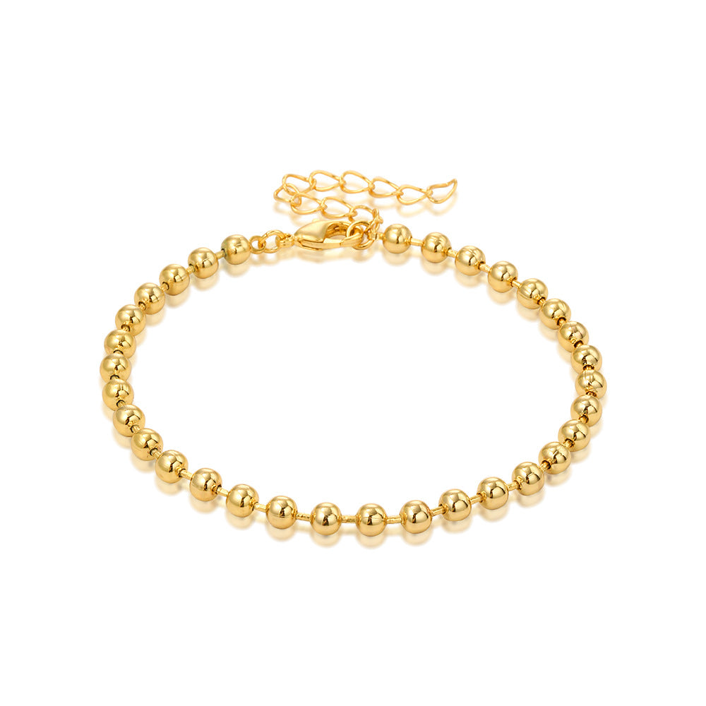 Geometric Metal Simplicity Gold Suit Personality Bracelets