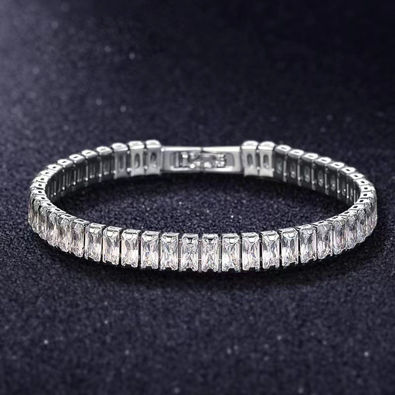Zircon Simple Stylish Personality With Niche Bracelet