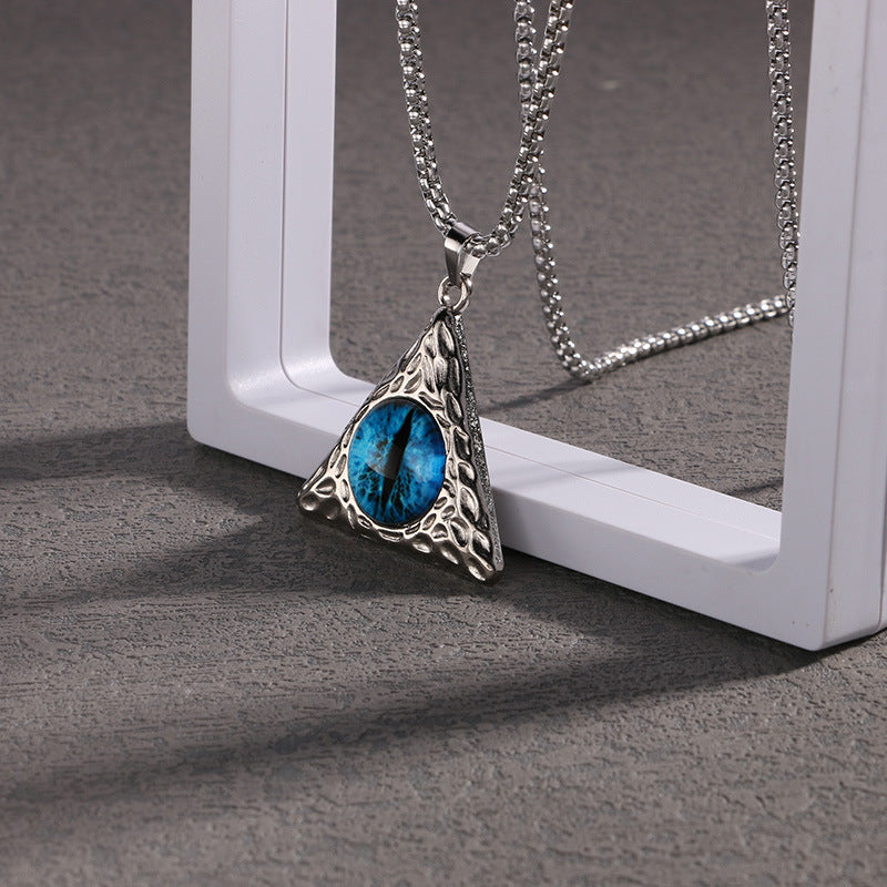 Men's Trendy Versatile Personality Fashion Sweater Chain Couple Niche Female Titanium Necklace