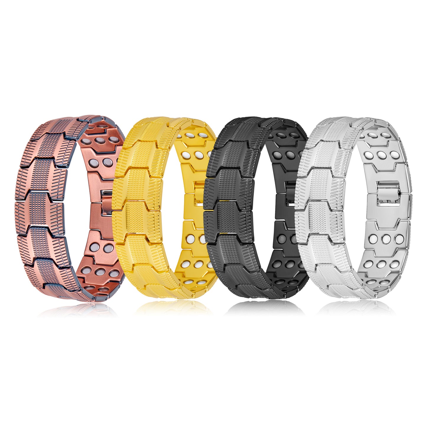 Women's & Men's Leaf Inlaid Rhinestone Outdoor Fashion Detachable Bracelet