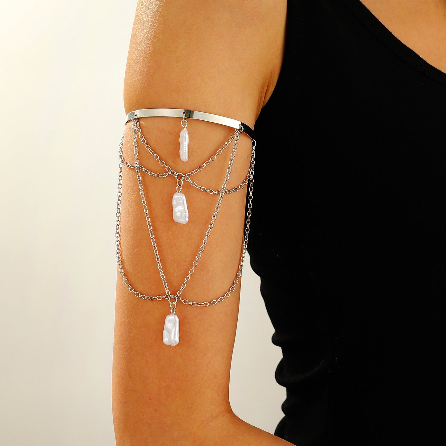 Chain Strip Armband High-grade Exquisite Versatile Opening Bracelets