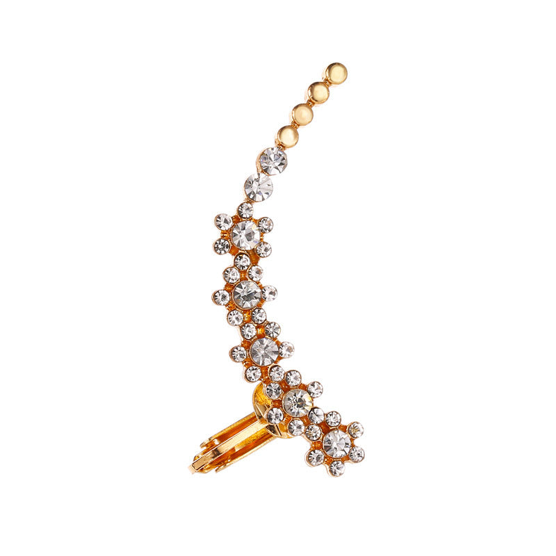 Temperament Butterfly Flower Single Hipster Catwalk Night Ear Clip