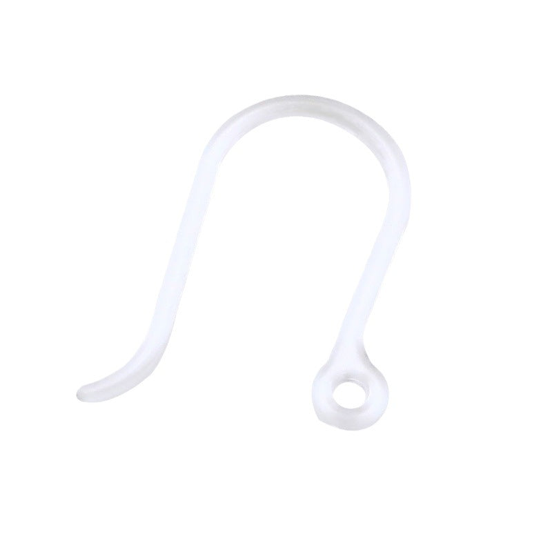 Invisible See Through Resin Hook Plastic Ear Clip