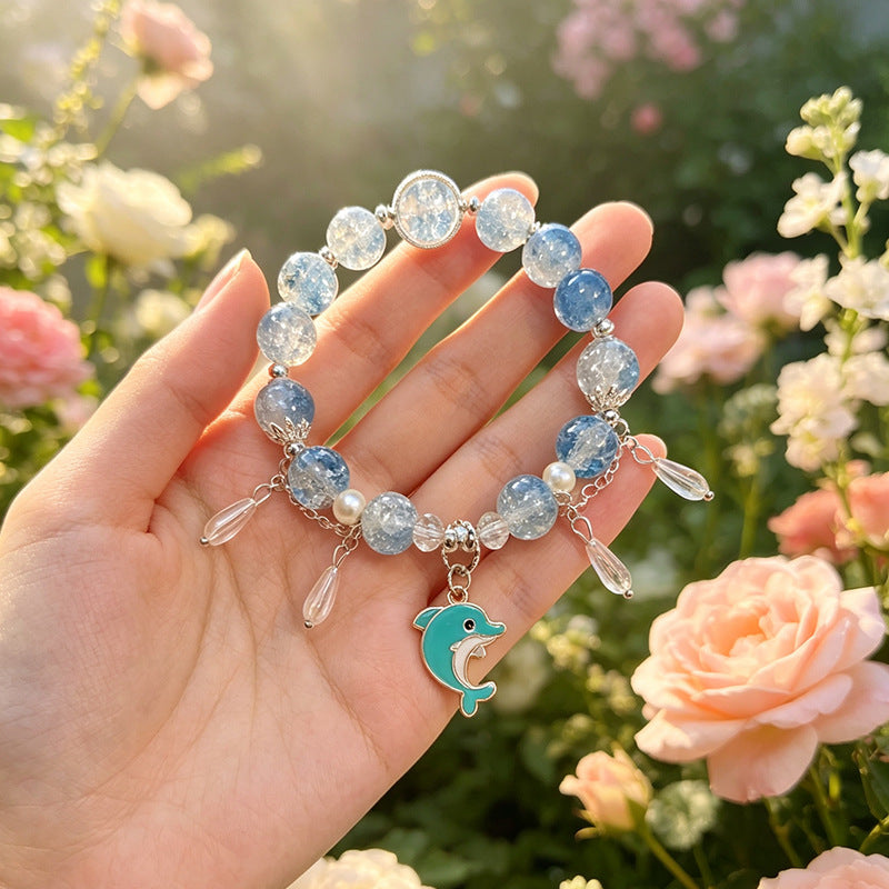 Dolphin Sweet Exquisite Glass Beaded Good-looking Bracelets
