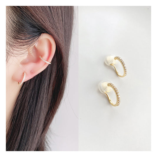 Female Simple Compact High Sense French Style Ear Clip