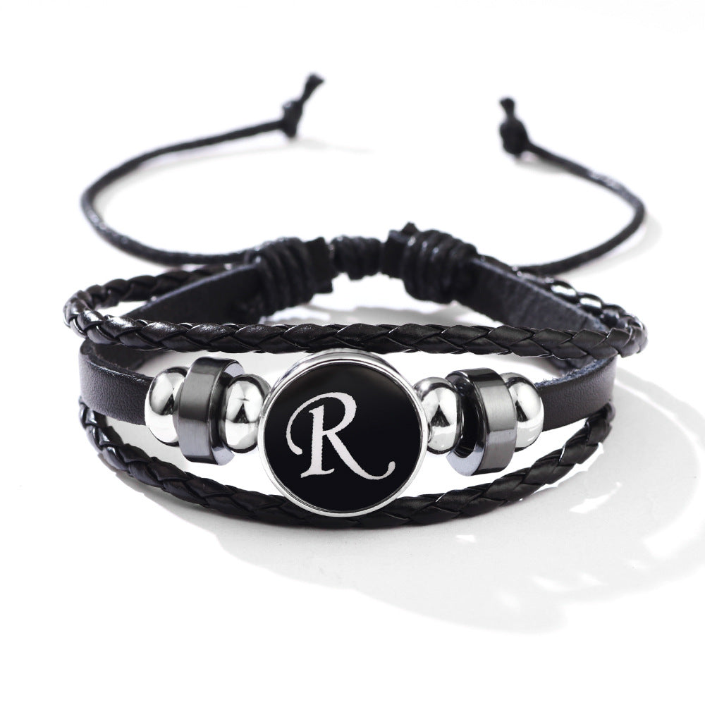 Classic Simple English Letter Personality Fashion Bracelets