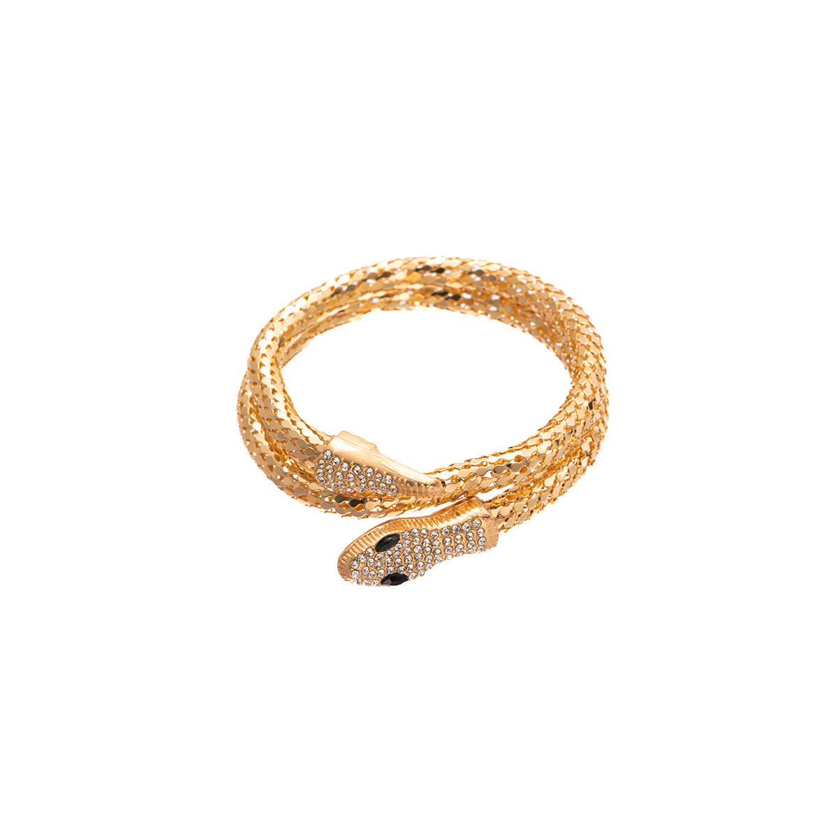 Women's Exaggerated Personalized Fashion Simple Snakelike Winding Vintage Bracelet