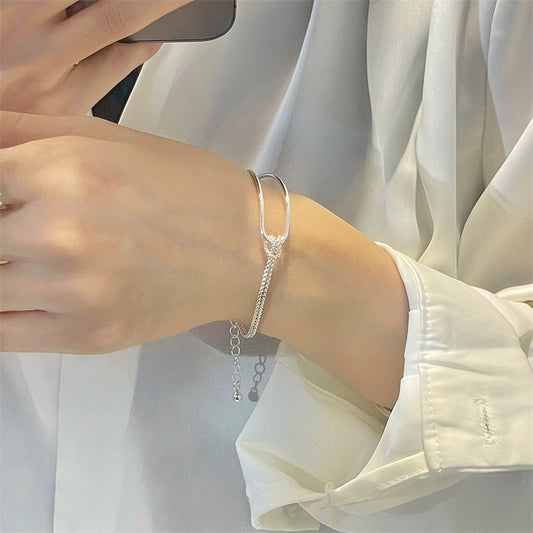 Bracelets de personnalité noués de Style Simple pour femmes, de haute qualité