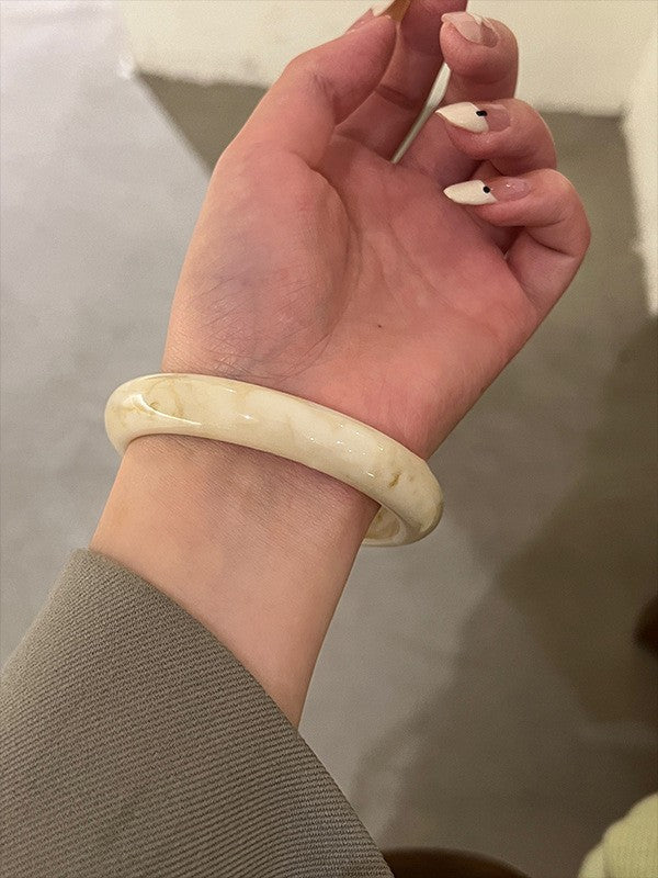 Irregular Resin Mori Style Simple Commute Light Bracelets