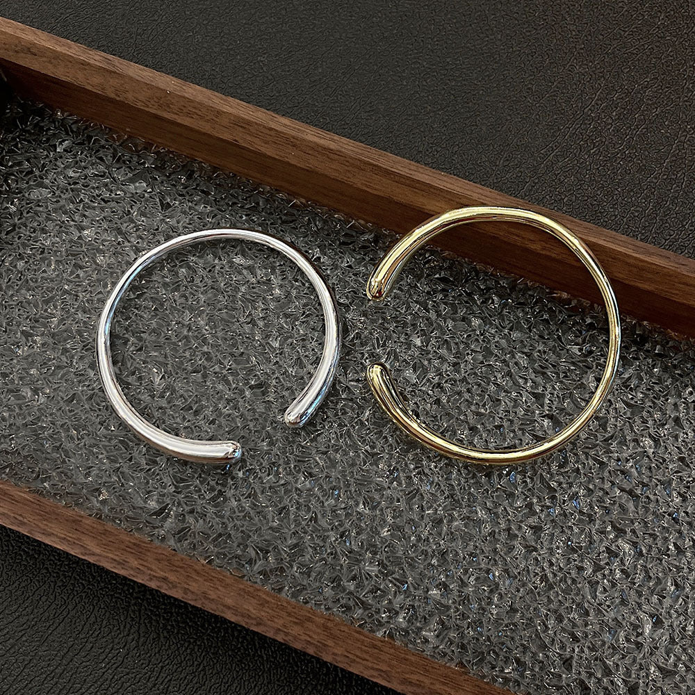 Women's & Men's Cool Style Tear Drops Sense Open-ended Simple Niche Bracelet