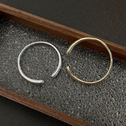 Women's & Men's Cool Style Tear Drops Sense Open-ended Simple Niche Bracelet