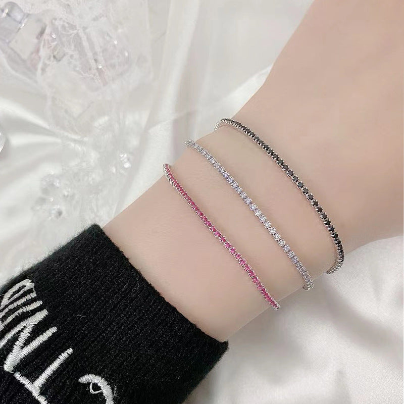 Women's Sterling Sier Mori Fairy Style Simple Bracelets