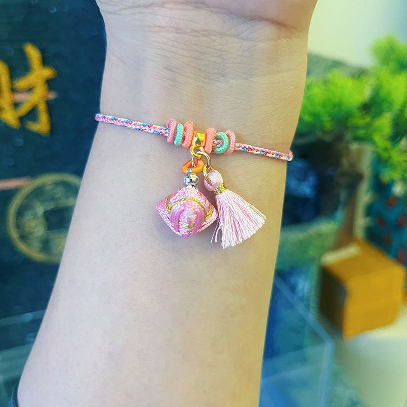Dragon Boat Festival Colorful Rope Ethnic Style Hand-woven Adult Small Bracelets