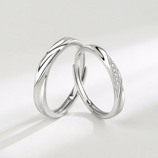 Sterling Sier Open Korean Style Mouth Rings