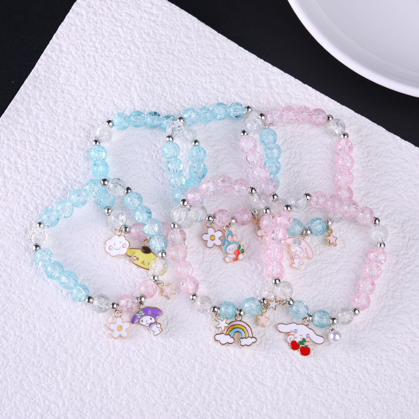 Female Cute Cartoon Clow Jewelry Ornament Bracelets