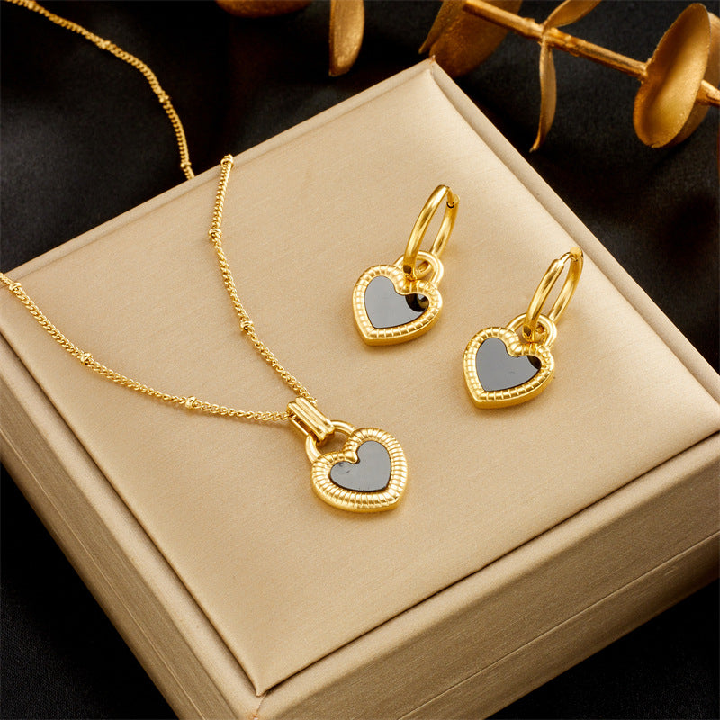 Fashion Simple Personality Love Temperament Clavicle Chain Rings