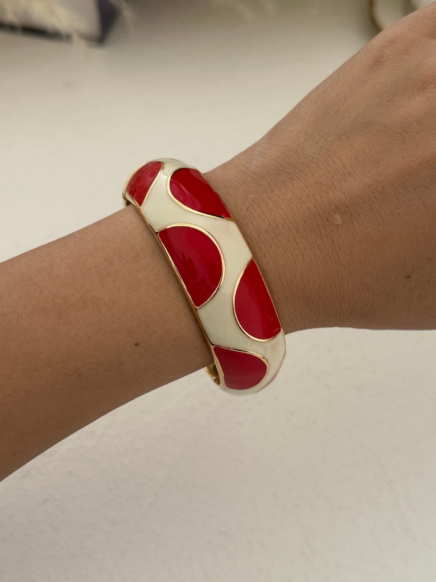 Alloy Female Personality Enamel Drop Oil Vacation Style Bracelets
