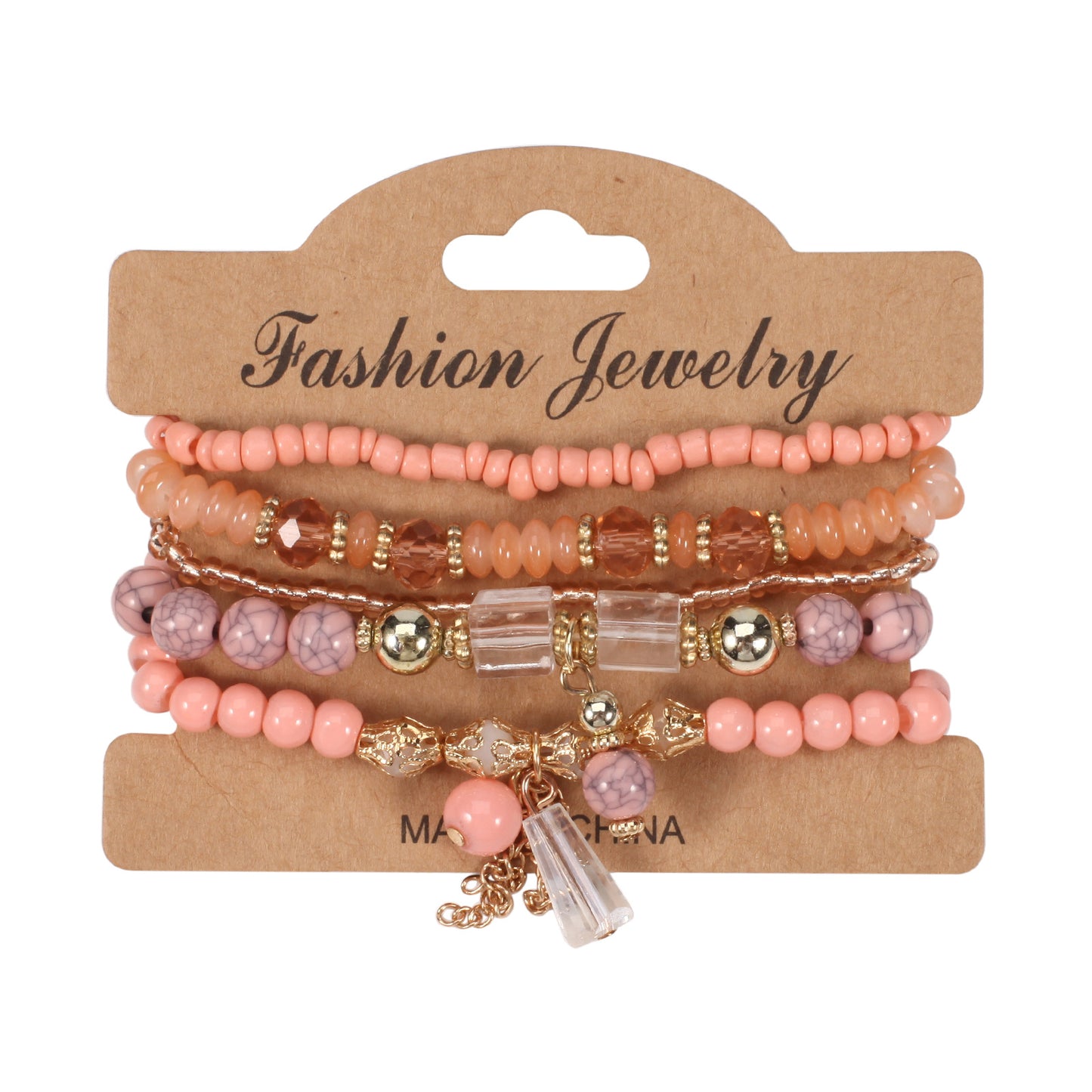 Fashion Creative Unique Bohemian Crystal Stretch Bracelets