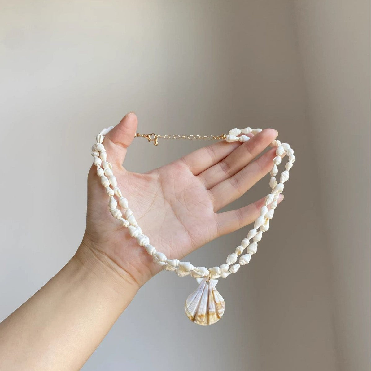 Conch Female Niche Design Personalized Clavicle Chain Necklace