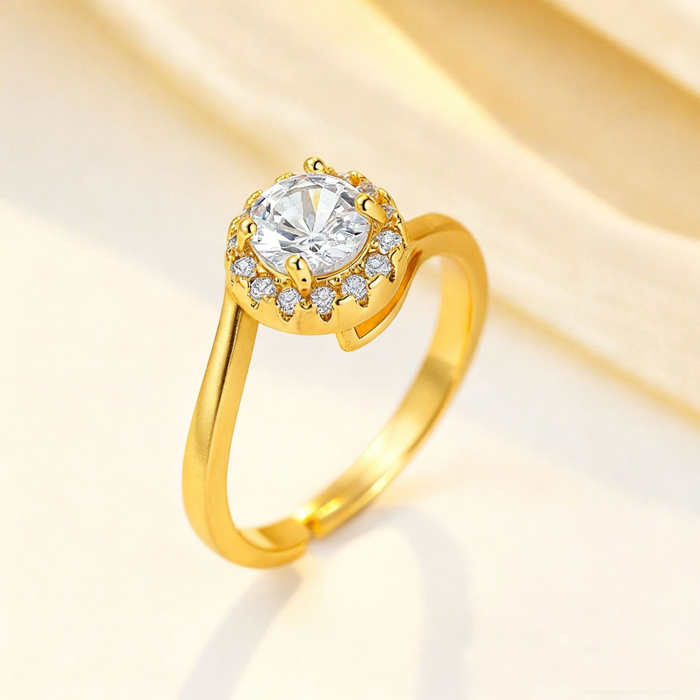 Light Luxury High Sense Opening Adjustable Rings