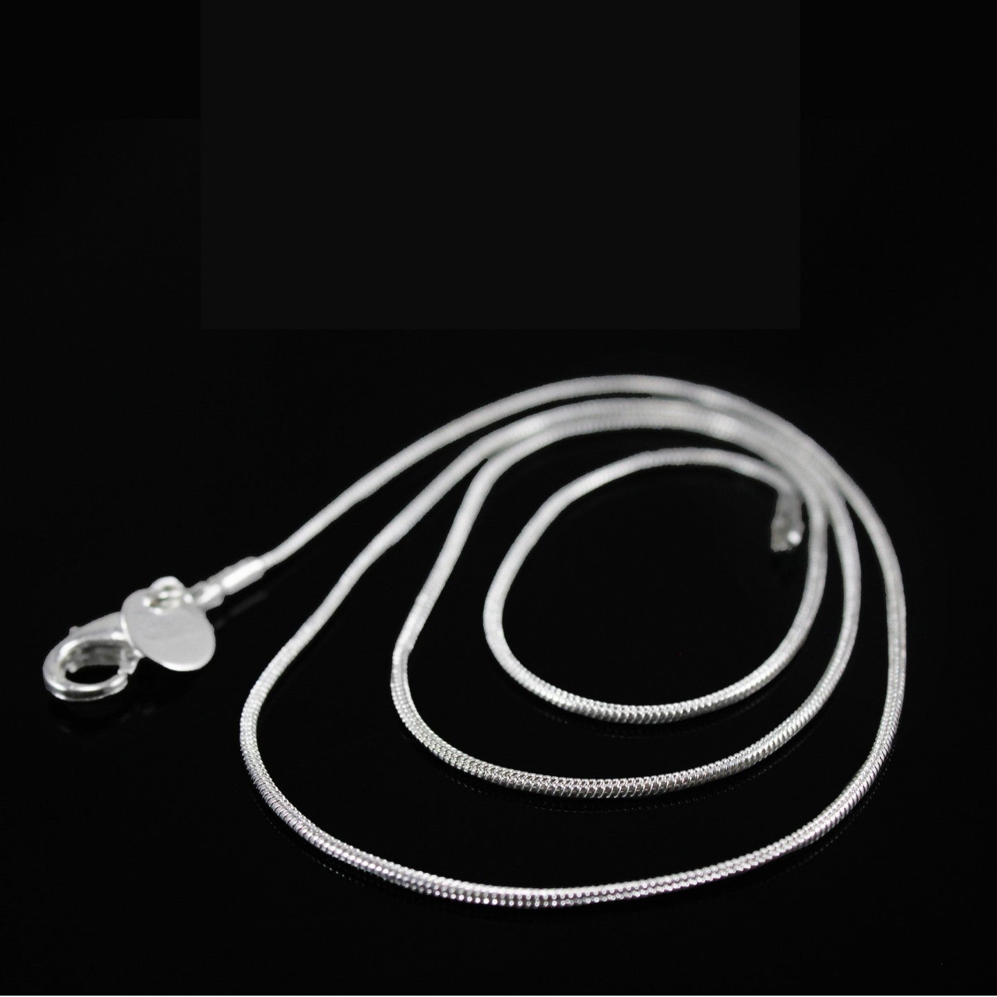 Fashion Sier Decoration Snake Chain Bones Necklaces
