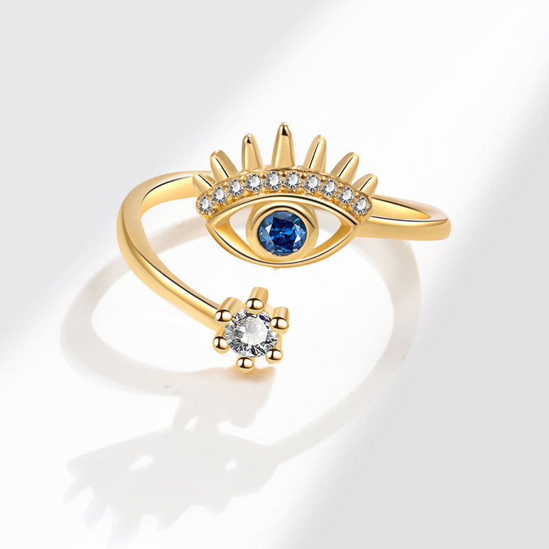 Eye Affordable Luxury Fashion High Sense Design Rings