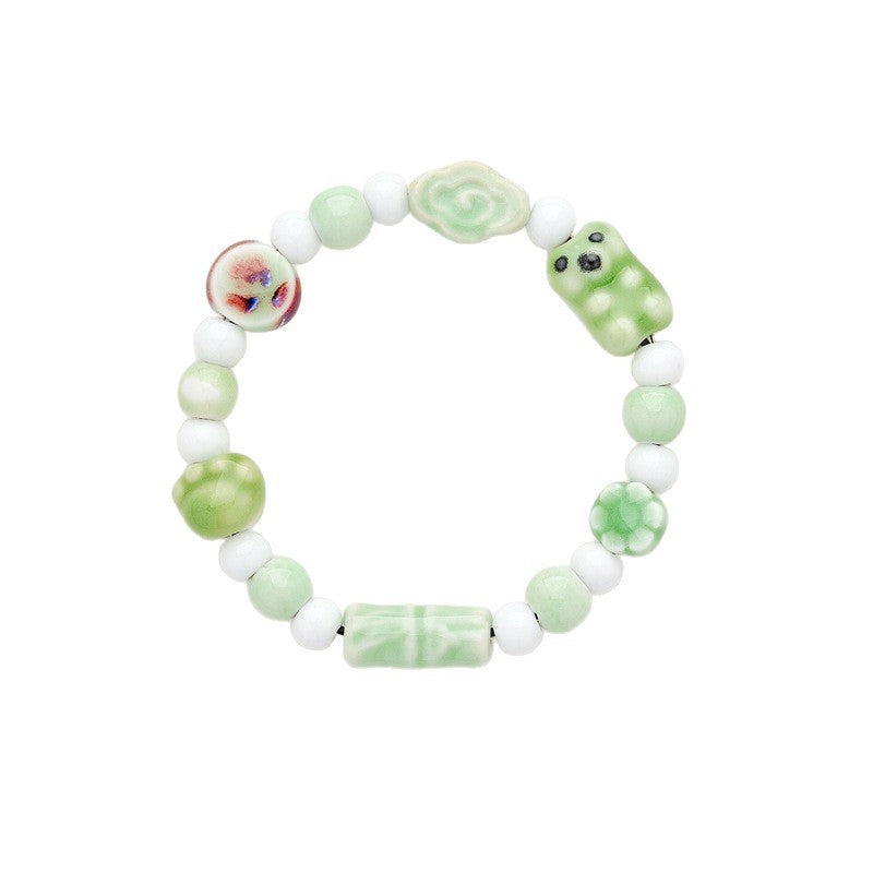 Artistic Ancient Style Bead String Fresh Bracelet