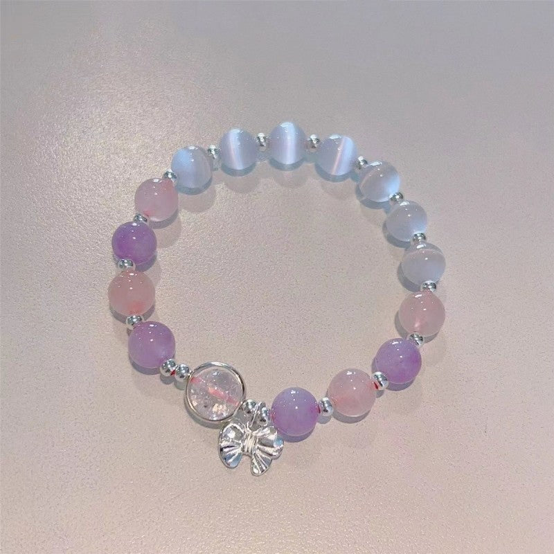 Women's Blessing Card Design Good-looking Girlfriends Antique Bracelets