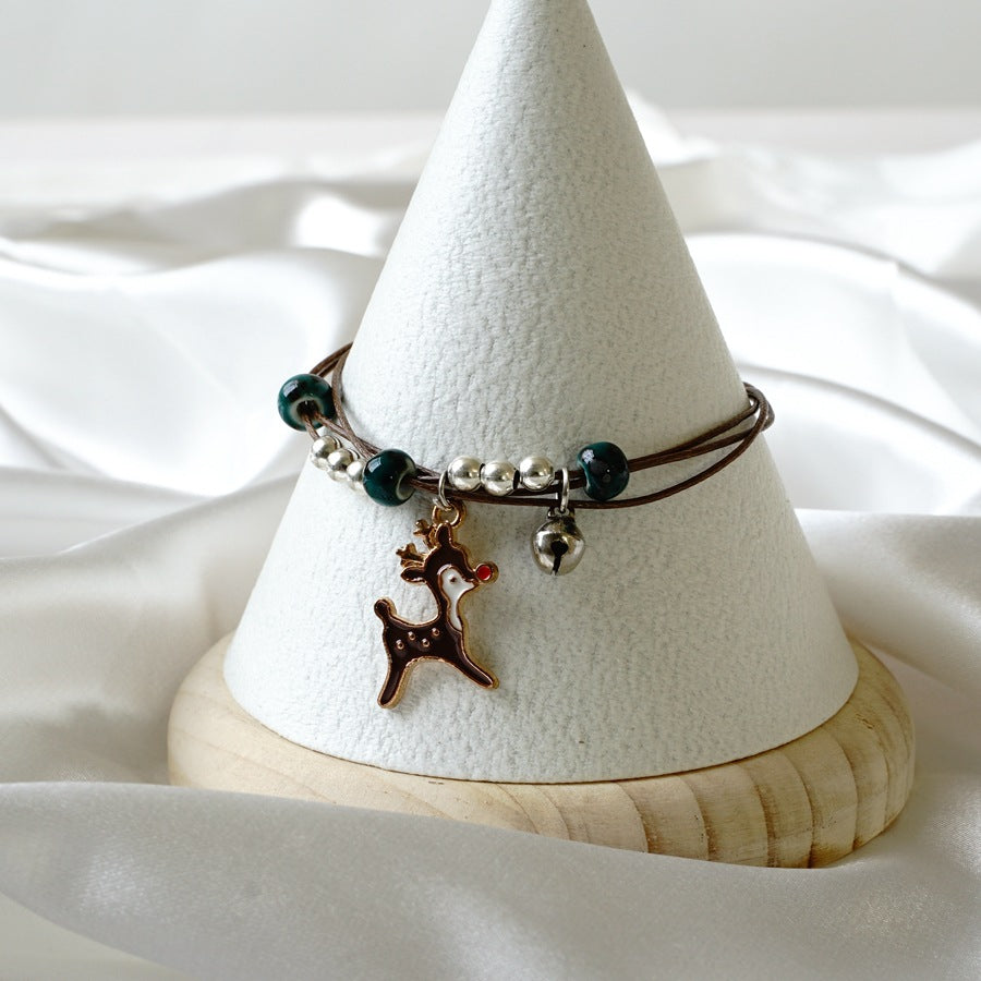 Pearl Christmas Popular Couple Gift Ceramic Bracelets