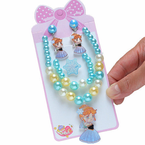 Kinder-Prinzessin-Western-Anzug, niedliche Accessoires, Halsketten