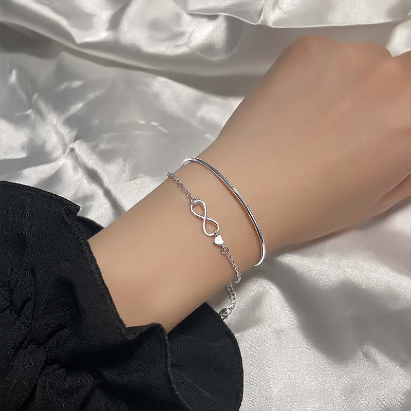 Loving Heart Female Temperament Design Girlfriends Bracelet