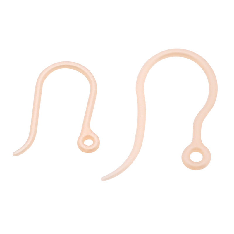 Invisible See Through Resin Hook Plastic Ear Clip
