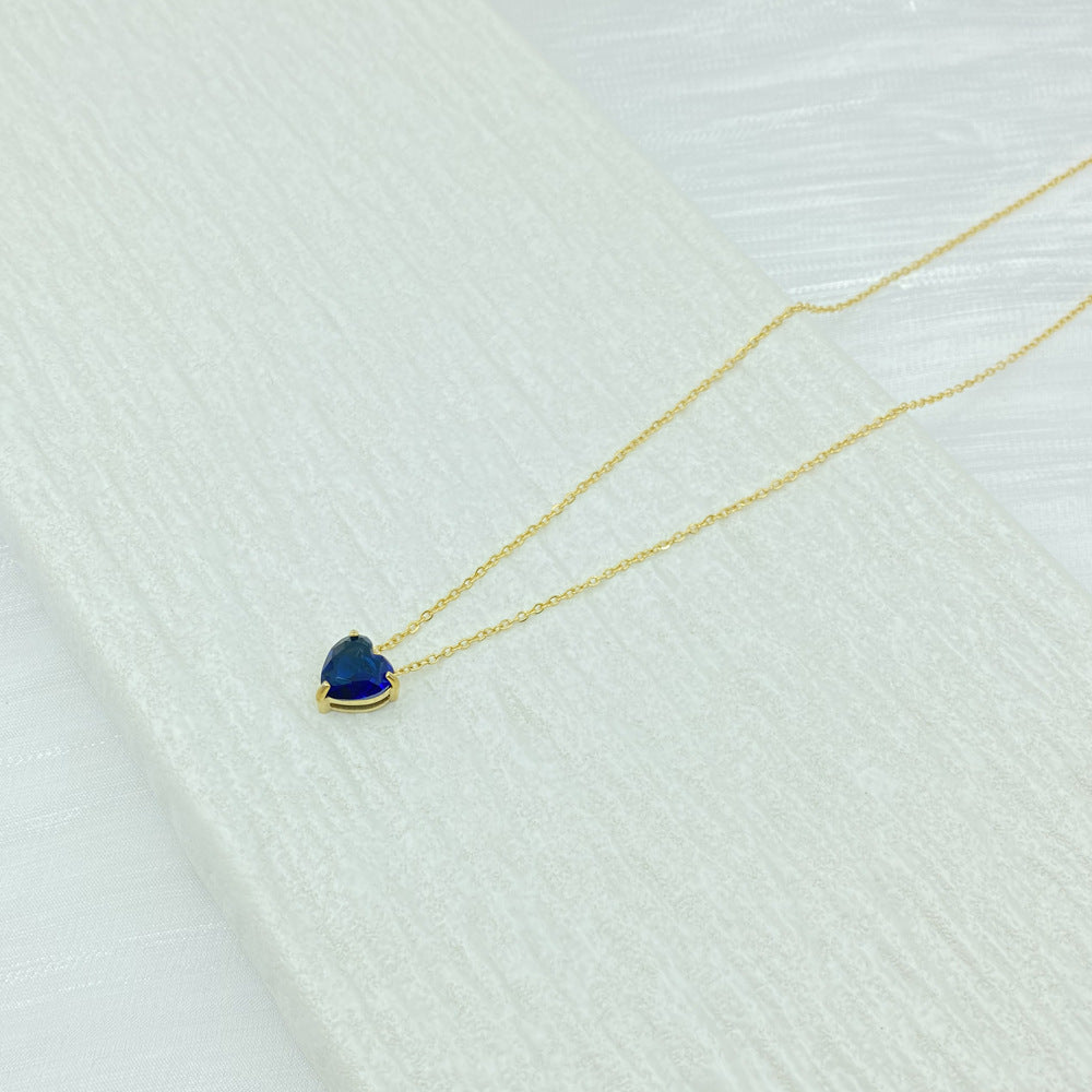 Diamond Love Twee Constellations Titanium Steel Material Does Necklace