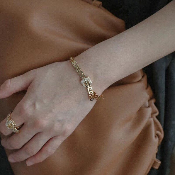 Source Chain Buckle Fashion Adjustable Magic Imitation Gold Birthday Bracelet