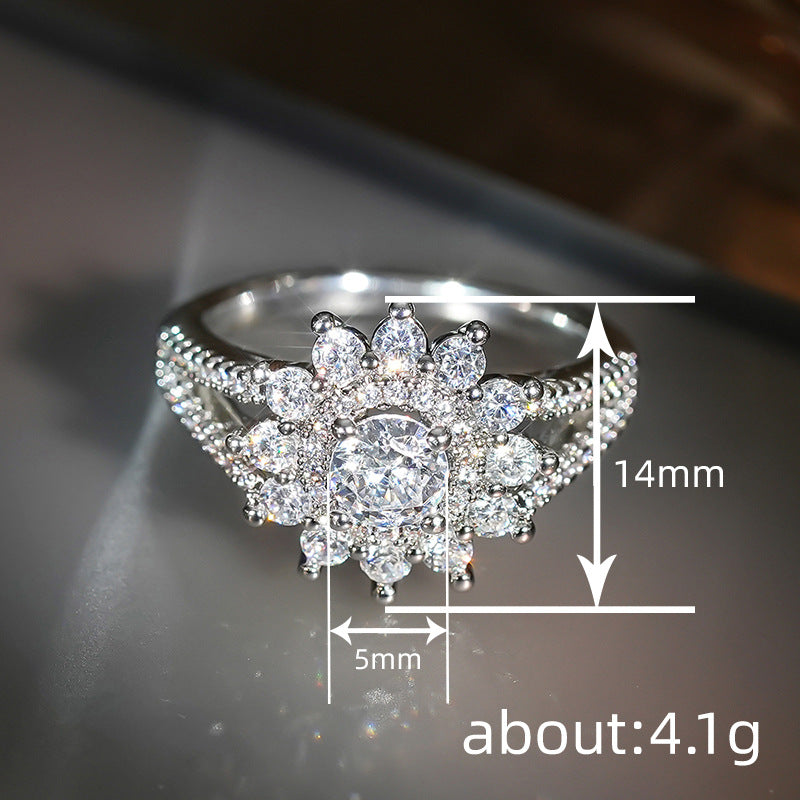 Light Luxury Female Live Style Classic Rings