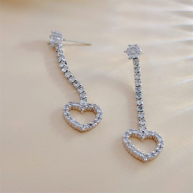 Boucles d'oreilles de haute qualité, Design de niche tendance, Style froid simple