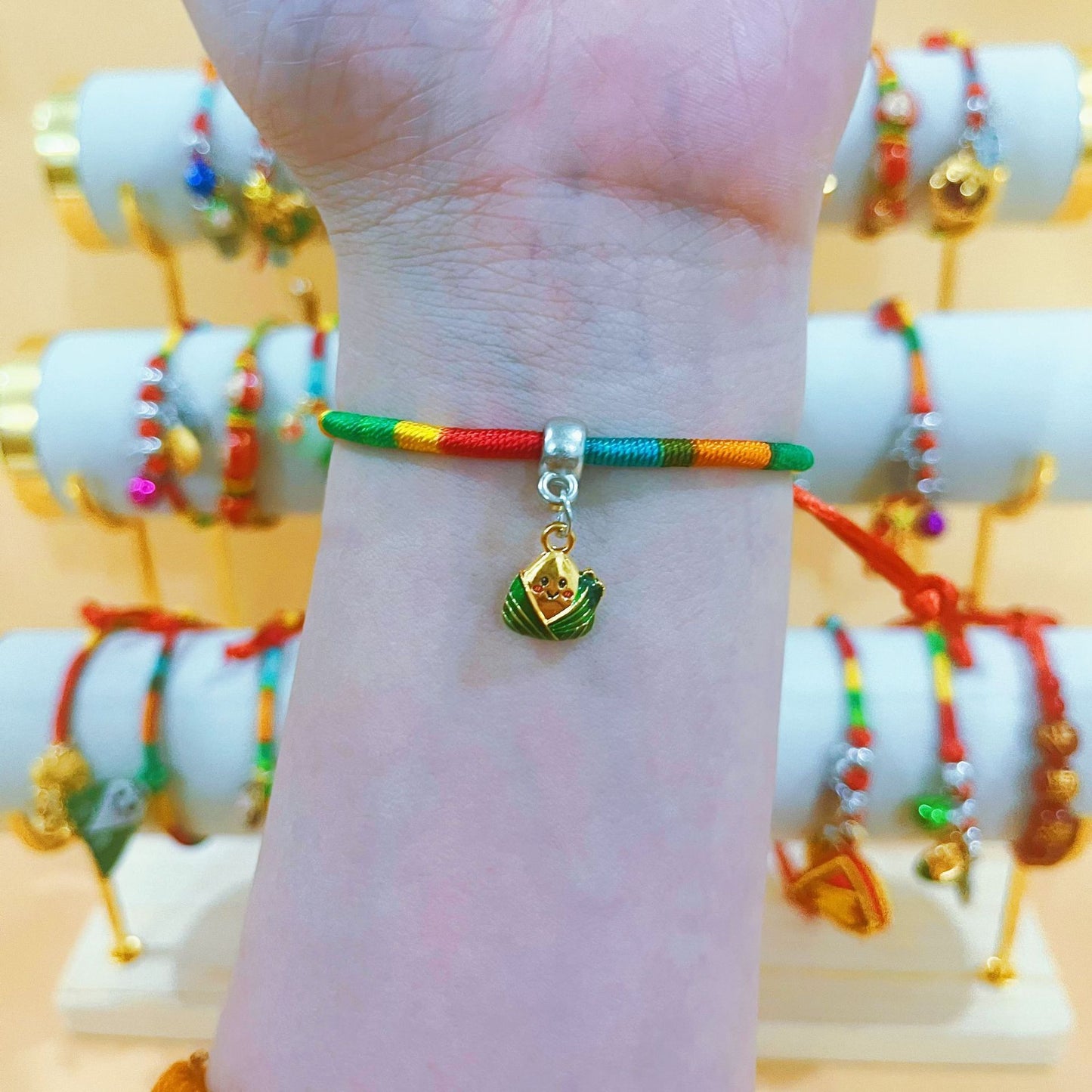 Dragon Boat Festival Colorful Rope Ethnic Style Hand-woven Adult Small Bracelets