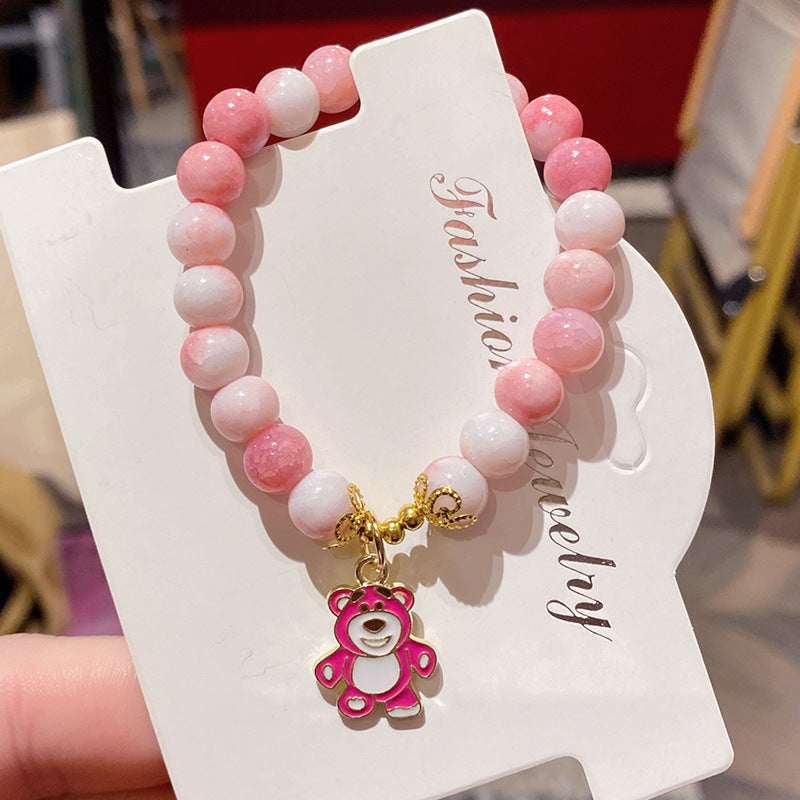 Melamin-Clown für Damen, süßes Geschenk aus Keramik für Armbänder