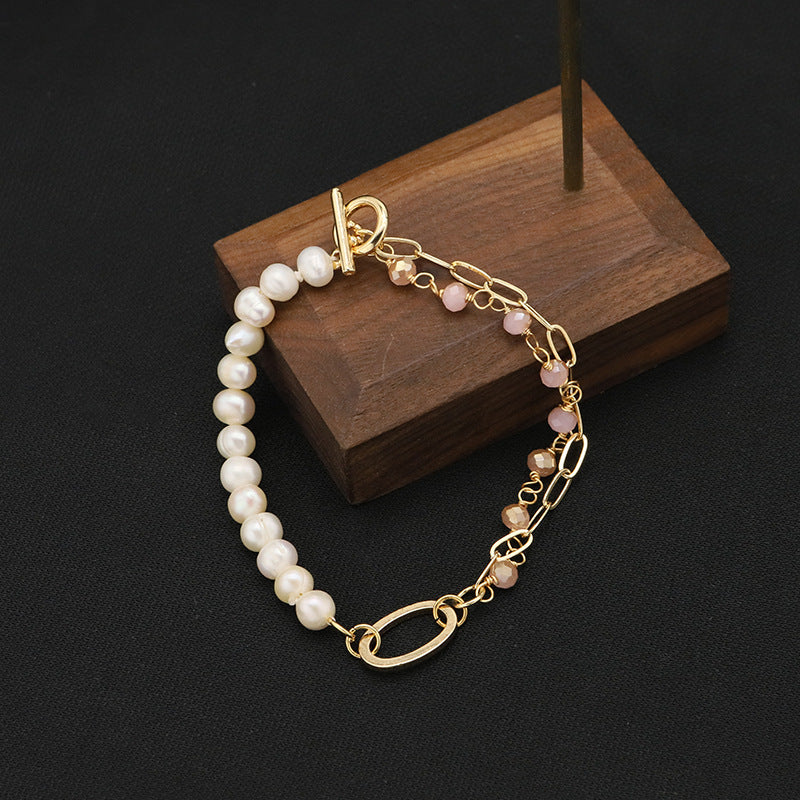 Pearl Natural Design Light Luxury Minority High-grade Bracelets