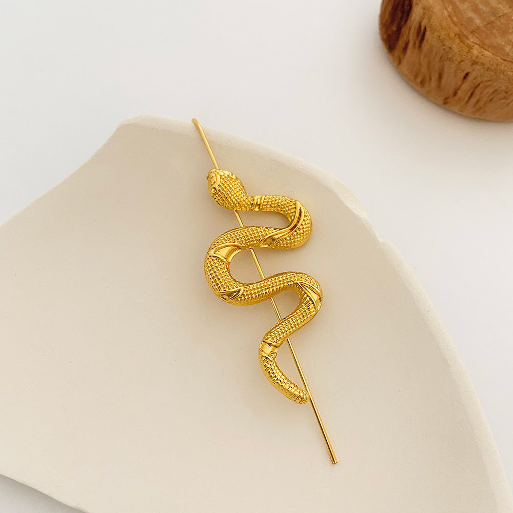 Punk Exaggerated Puncture Auricular Needle Simple Profile Rings
