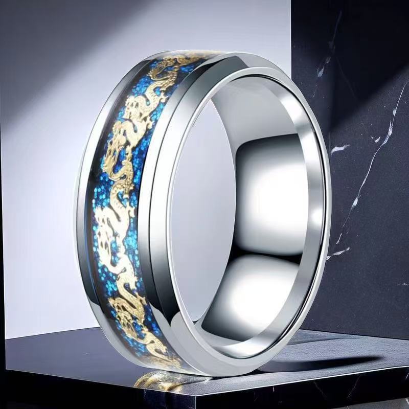Men's Steel Cold Niche Female Trendy Minimalist Hip Ring