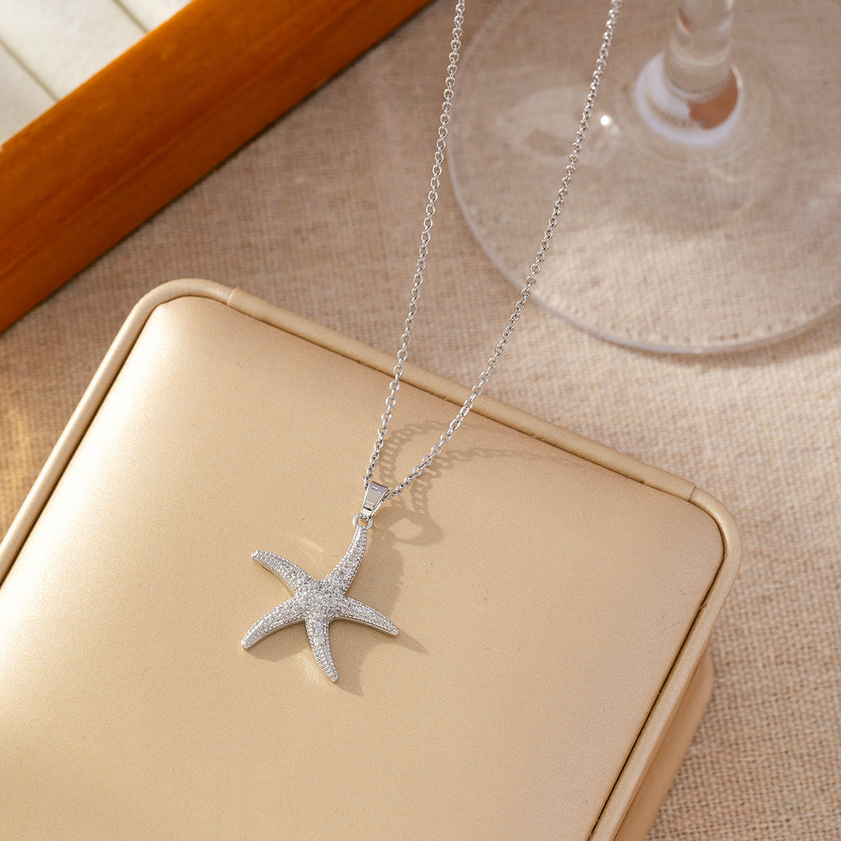 Bohemian Starfish Fashion Ocean Style Clavicle Necklace