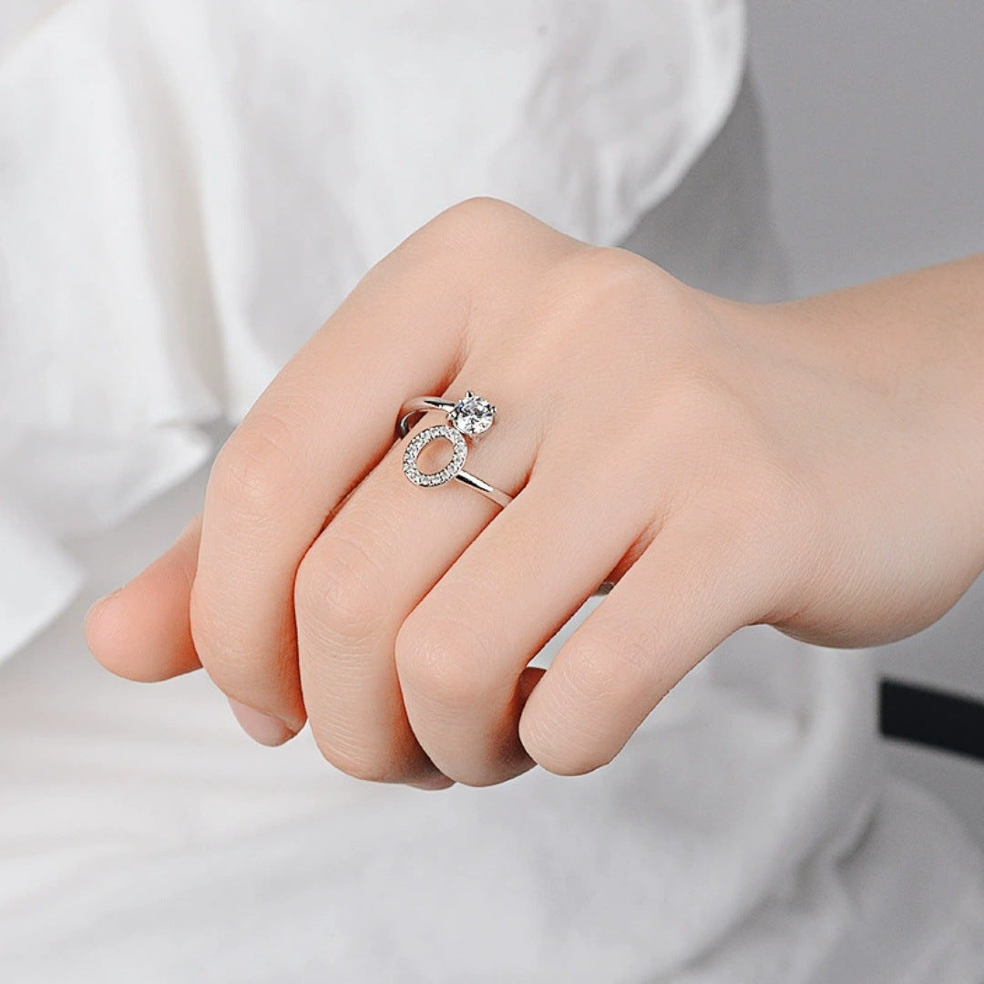 Open Female Your Name My Last English Personality Ring