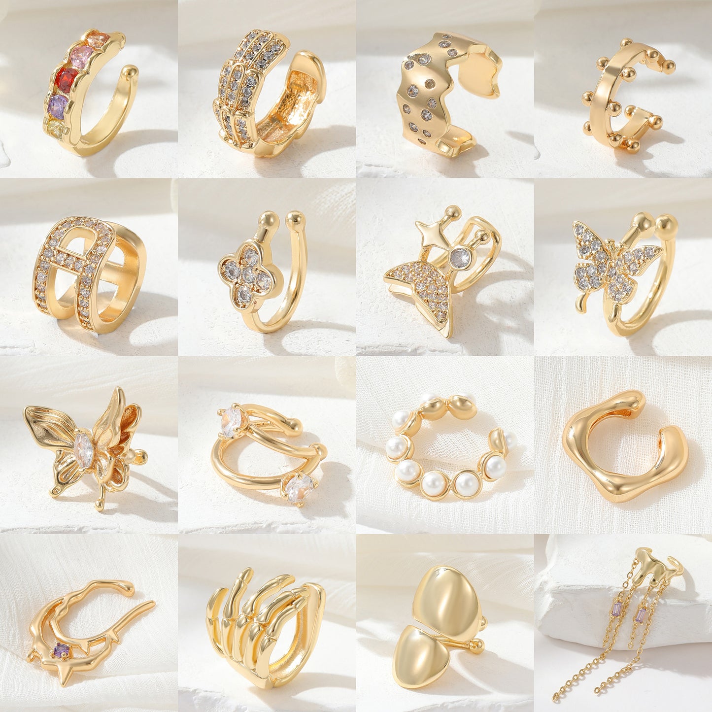 Affordable Luxury U-shaped Painless Female High-grade Ear Clip