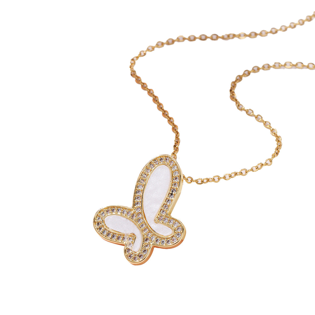 Female Refined Stylish Versatile Light Luxury Necklace