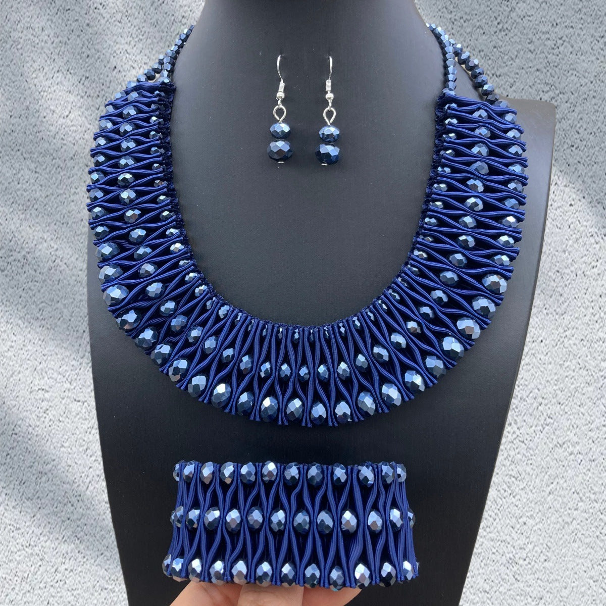 Durable Classic Stylish Woven Pleated Vintage Necklaces