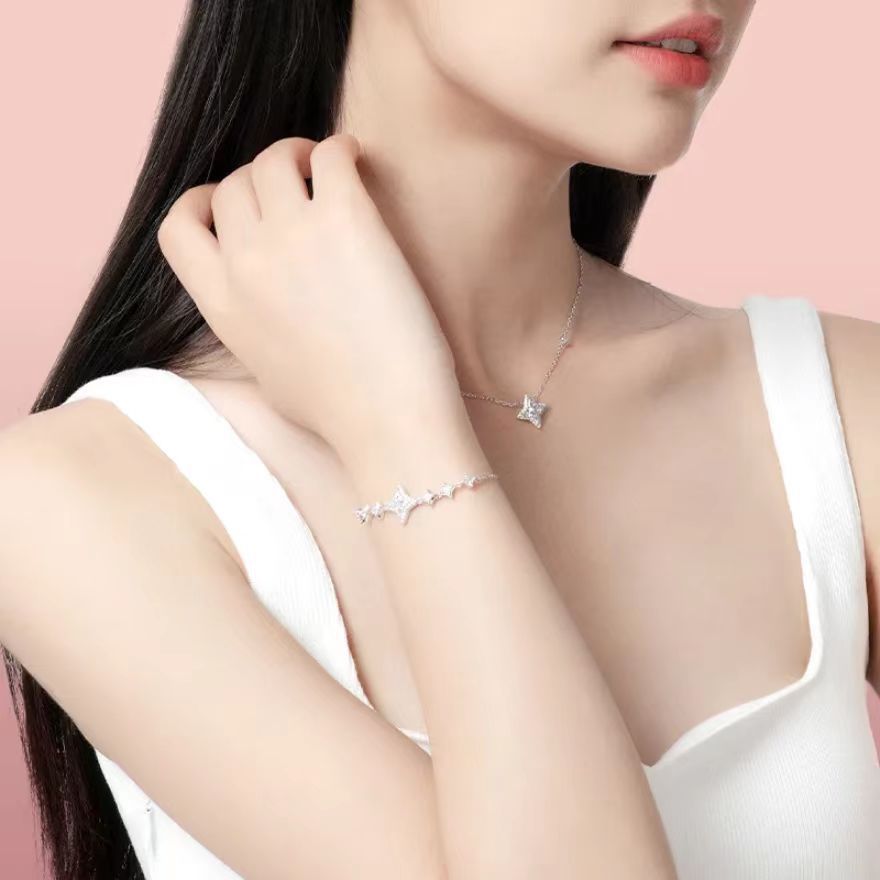 Fan Steel Printing Light Series Female Summer Bracelet
